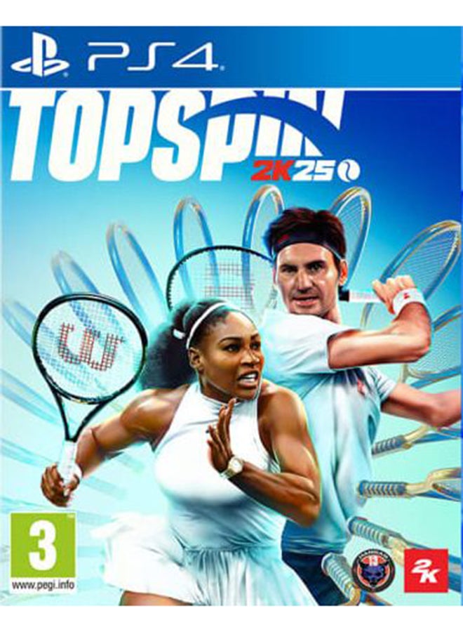 TopSpin 2K25 International Version - PlayStation 4 (PS4)