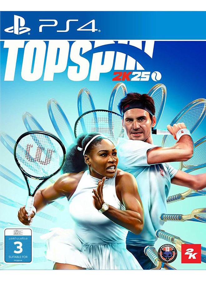 TopSpin 2K25 - PlayStation 4 (PS4)