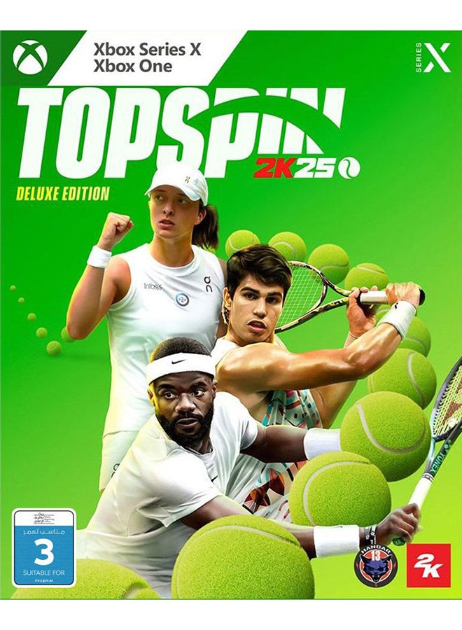 TopSpin 2K25 Deluxe Edition - Xbox One/Series X