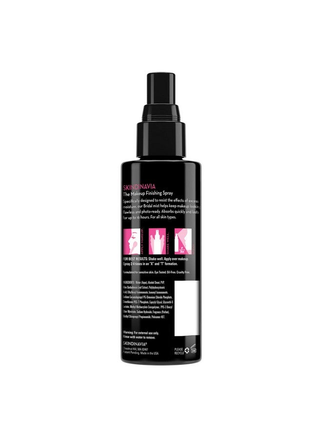 The Makeup Finishing Spray Bridallong Lasting Heat Resistant & Waterproof Formulawedding Essential Extra Strength Setting Spray For Makeup (8 Oz)
