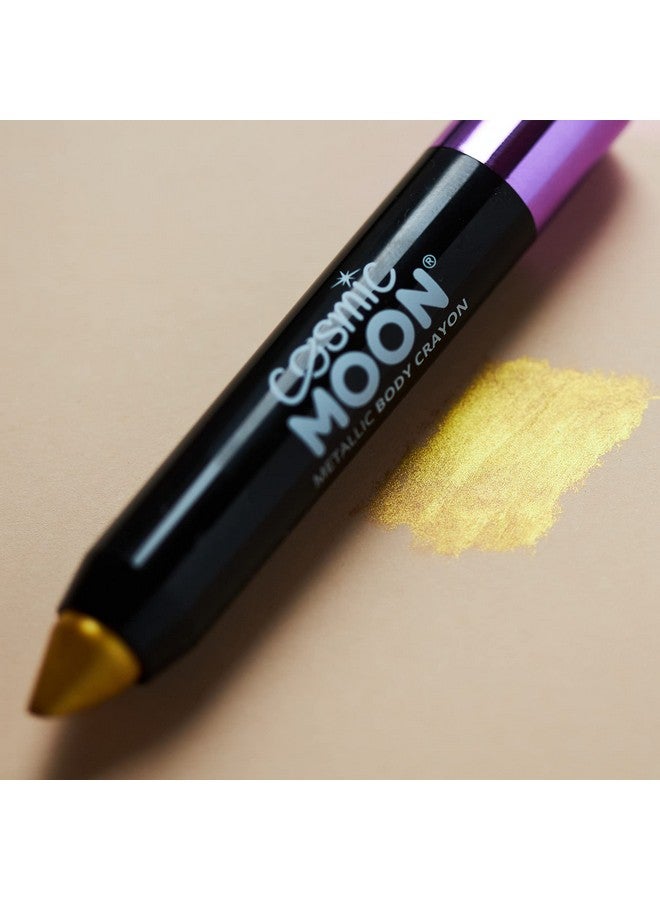 Metallic Face Paint Stickbody Crayon Makeup For The Face & Body0.12Ozeasily Create Metallic Designs Like A Progold
