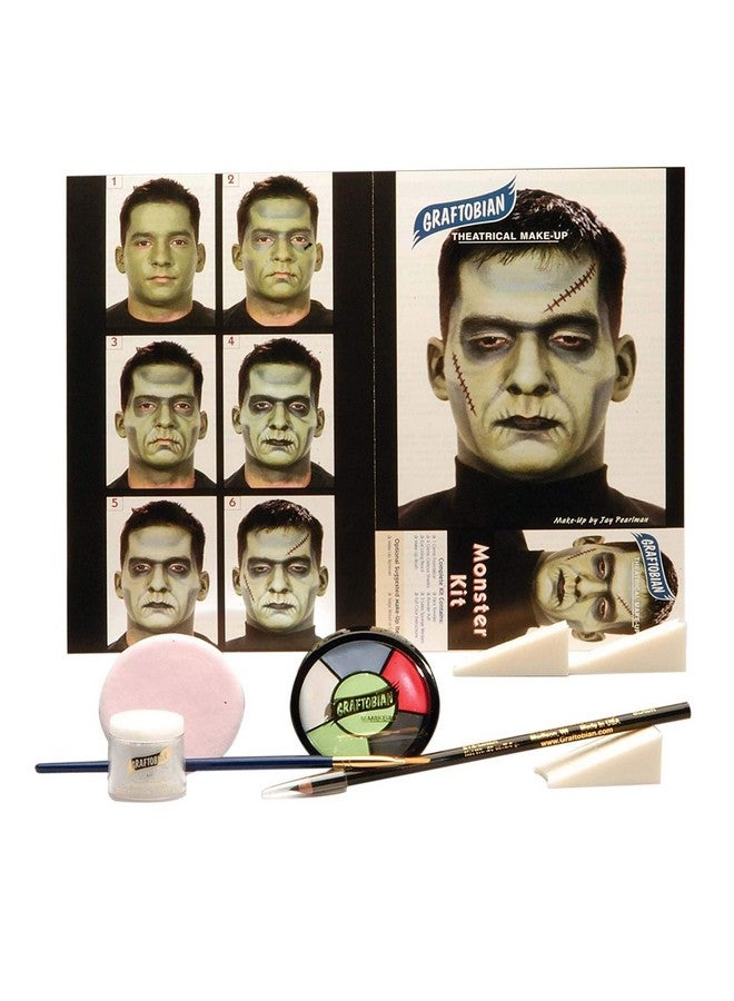 Monster Character Makeup Kitmonster Makeup Set For Costumes Cosplay And Halloween