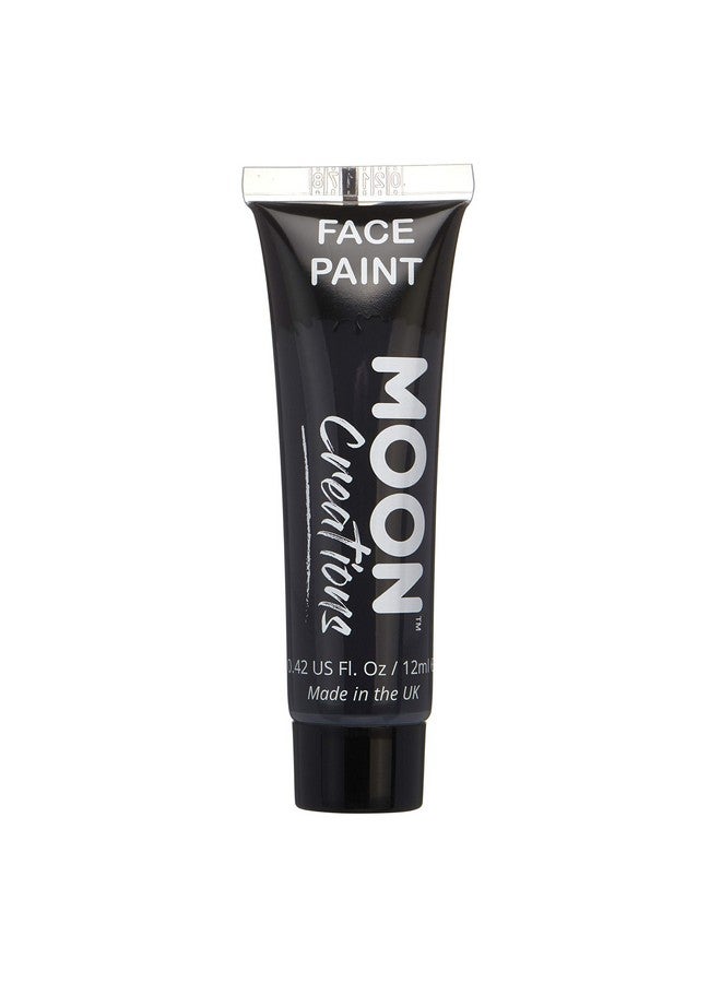 Face & Body Paint By Moon Creations0.40Fl Ozblack