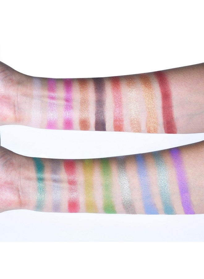 Cream Eyeshadow Palette Blue Purple Brown Eye Shadow Palettes For Cute Nature Popular Eye Make Up 18 Colors Ice Cream Original Design Glitter Matte Shimmer Makeup Pallets Talc Free