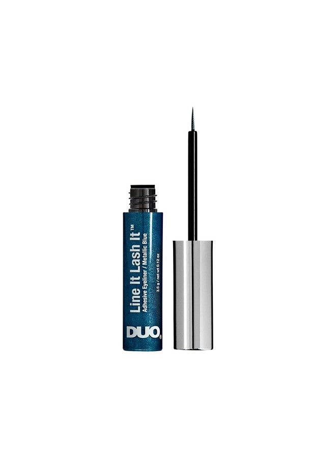 Line It Lash It Metallic Blue