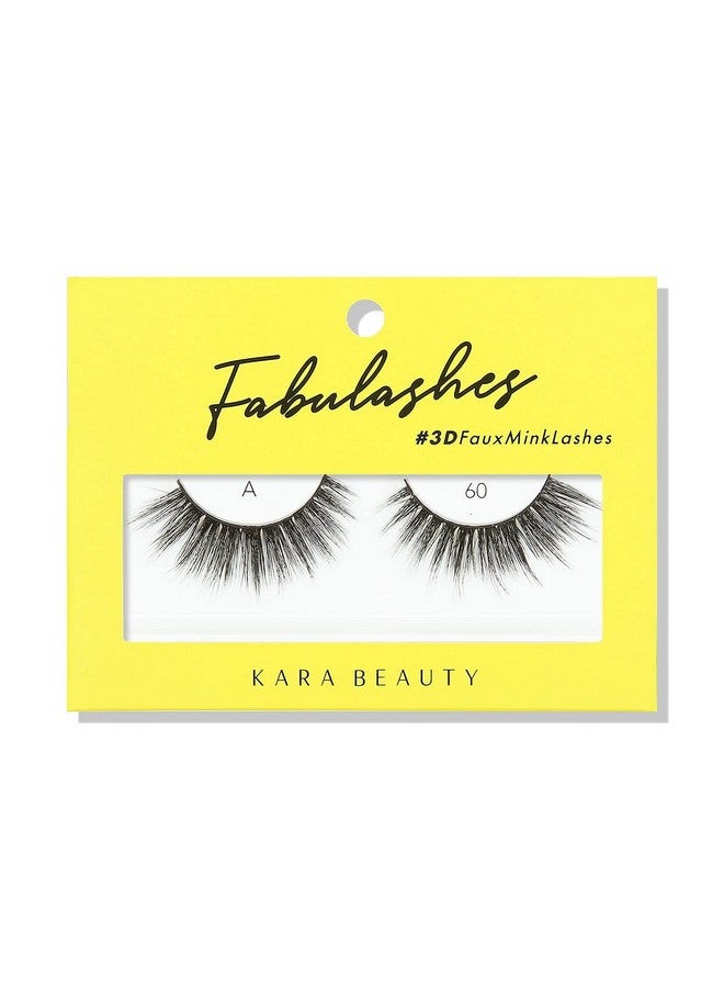 Fabulashes 3D Faux Mink False Eyelashesstyle A60