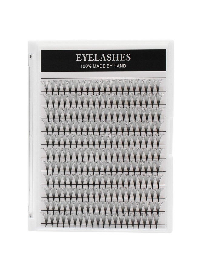 220Pcs Long Stem 14D Wide Fans Premade Volume Eye Lashes Extensions Thin Base Natural Long Individual False Eyelashes Soft And Lightweight Cluster Lashes 1018Mm To Choose (13Mm)