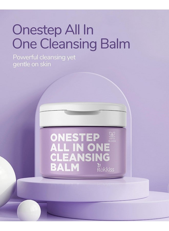 Onestep Cleansing Balm (5.1Fl Oz)Phbalanced Gentle Daily Facial Cleansing And Makeup Remover. Shea Butter Grapefruitpeach Extracts. Korean Skin Care