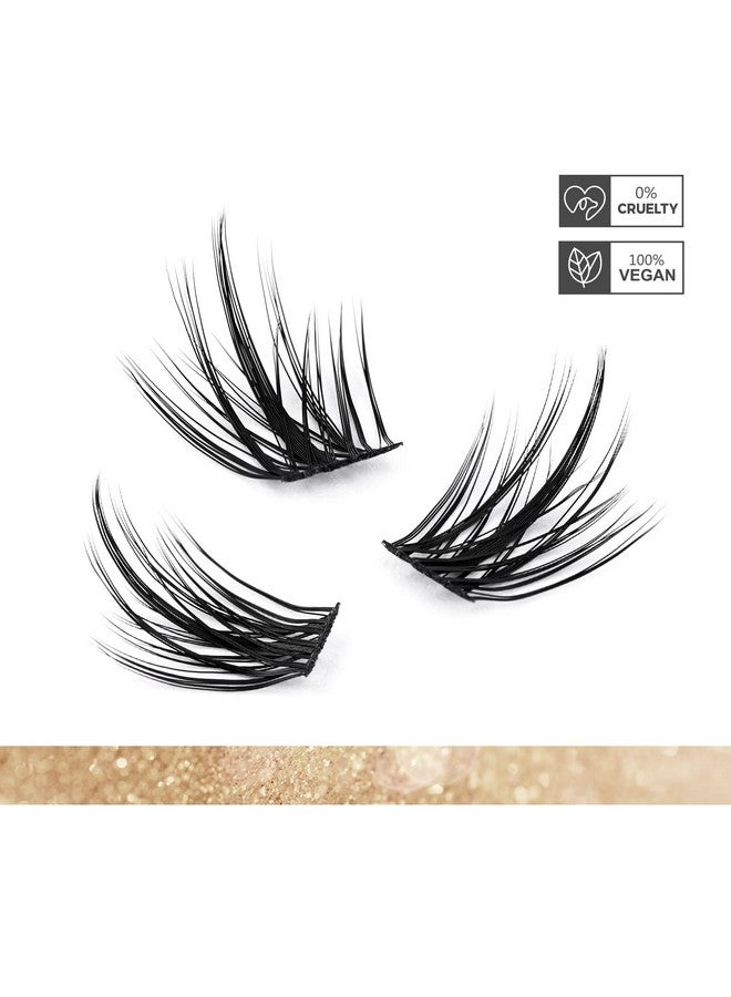 Diy Lash Extensions 72Pcs Lash Cluster 10Mm Individual Eyelash Extensions At Home Superfine Band Soft Lash Clusters Diy Lashes