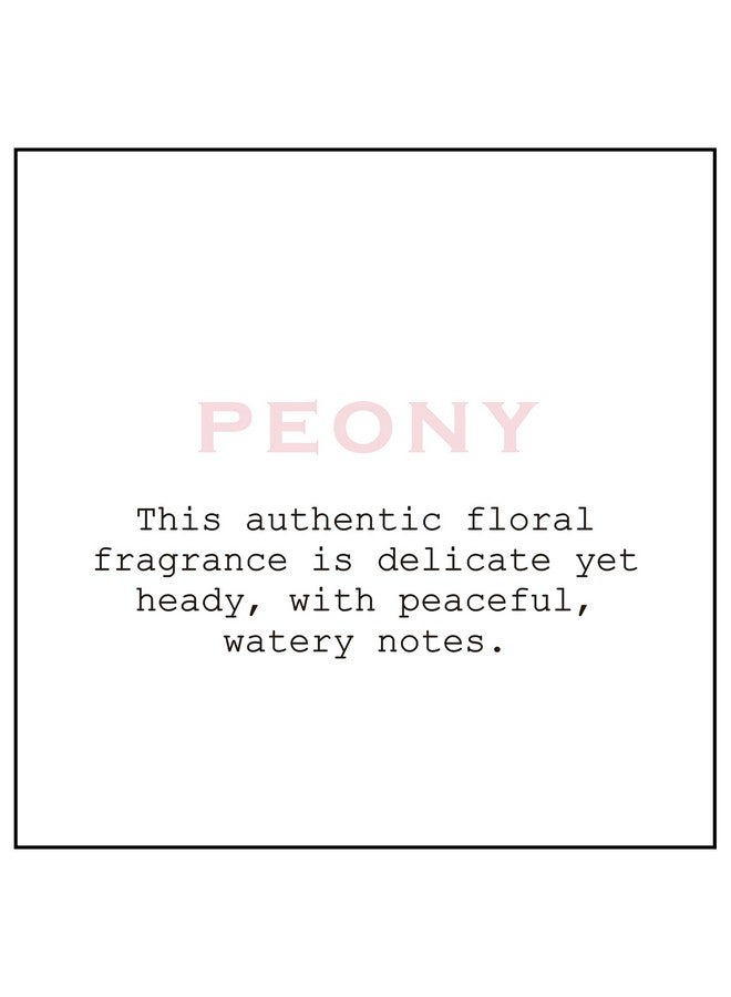 Peony Liquid Hand Soap Delicate Peony Scent With Watery Notes Natural Liquid Soap For Bathroom & Kitchen Plantbased Formula 12 Fl Oz