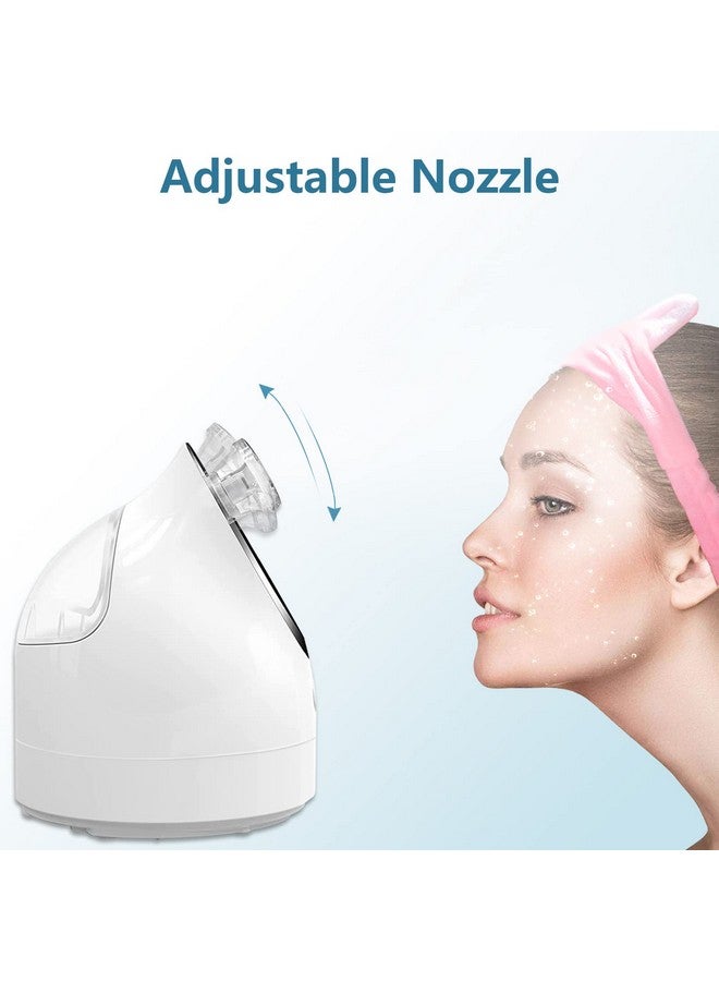 Facial Steamer 2 In 1 Face Steamer For Facialcompact Nano Steamer With Aromatherapyface Humidifieradjustable Nozzle Warm Powerful Steam For Home Spacleanses And Moisturizessinuses