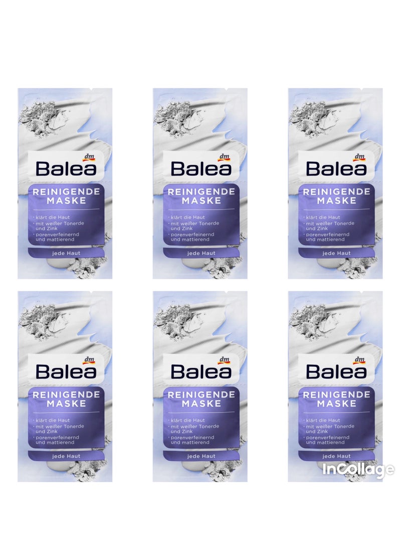 Balea Cleansing Face Mask Pack of 6