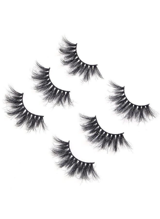 25Mm Lashes Real Mink Lashes Fluffy Dramatic False Eyelashes Mink 3 Pairs Dramatic 25Mm Real Mink Eyelashes Bulk Befacl …