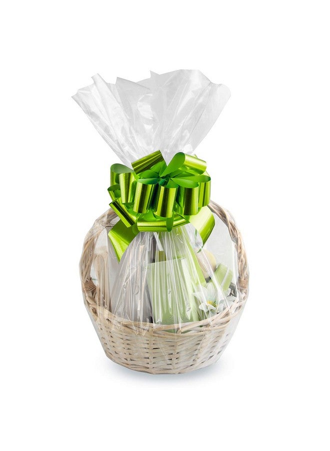 Cellophane Bags18X30 Inch 20Pcs Cellophane/Cello Wrap For Gift Baskets Clear Basket Bags