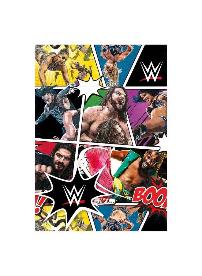 Stling Official Wwe Gift Wrap 2 Sheets 2 Tags Gift Wrap For Presents Climate Pledge Friendly Officially Licensed Multi Each Sheet Is Approximately 69.5Cm X 50Cm.