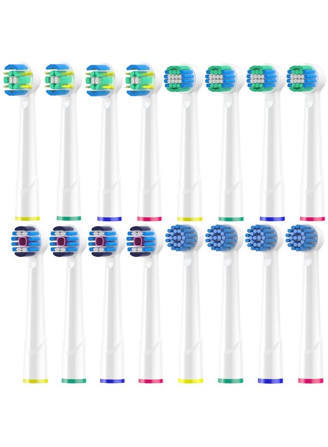 Replacement Heads Compatible With Oral B Electric Toothbrush Heads For Oral B Braun Floss Pro 1000 Smart Genius X