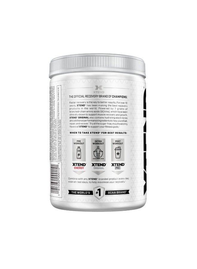 Xtend The Original 7G BCAA Muscle Recovery + Electrolytes, Blue Raspberry Ice Flavor - 30 Servings