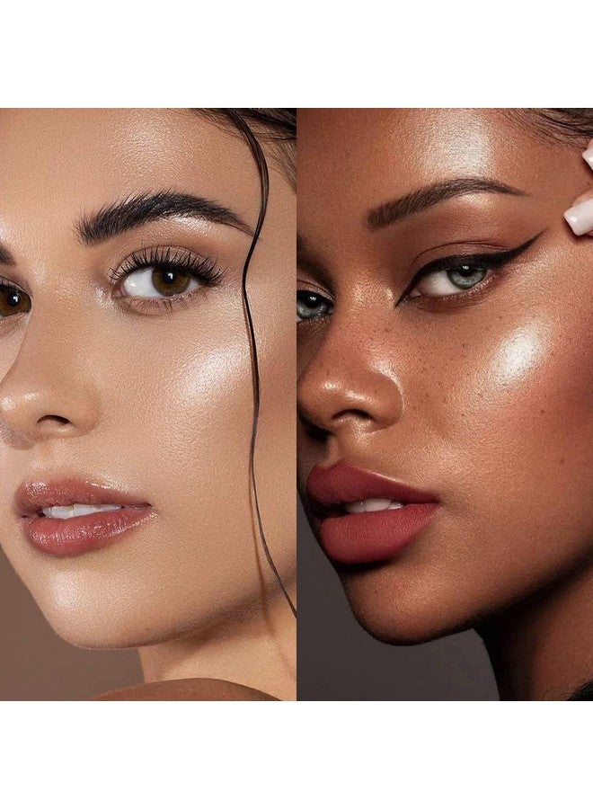 Highlighter Makeup Palette Shimmer Contour Palette Powder For Brighten Face Contour Gold Cheek Highlight Makeuplong Lasting Highlighter Powder With Mirror For Illuminator Makeup(Champagne Gold)