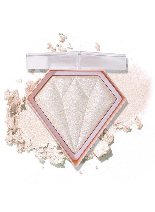 Face White Highlighter Makeup Palette Shimmer Contour Powder Waterproof Longlasting Brightens Face Complexion Contour Illuminator Highlighters Blush Powder Makeup Palette01 Pearl White
