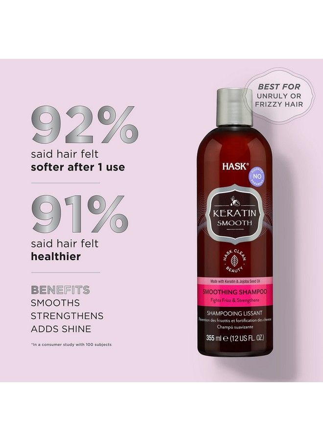 Keratin Protein Smoothing Shampoo 355 Ml