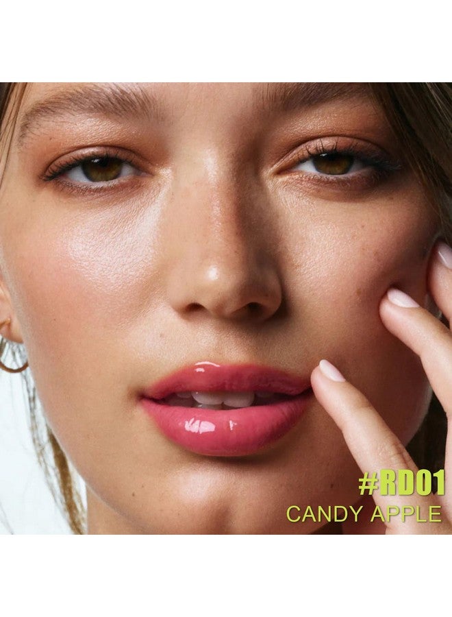 Lip Oilmoisturizinghydrating Lip Glosstransparent Toot Lip Glow Oilshiny Glossy Finishnonstickylong Lastingtinted Lip Balm For Dry Lips And Lip Carecandy Apple