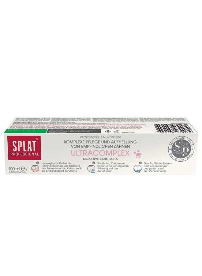 Professional Series Ultracomplex Toothpaste Comprehensive Care And Whitening For Sensitive Teeth