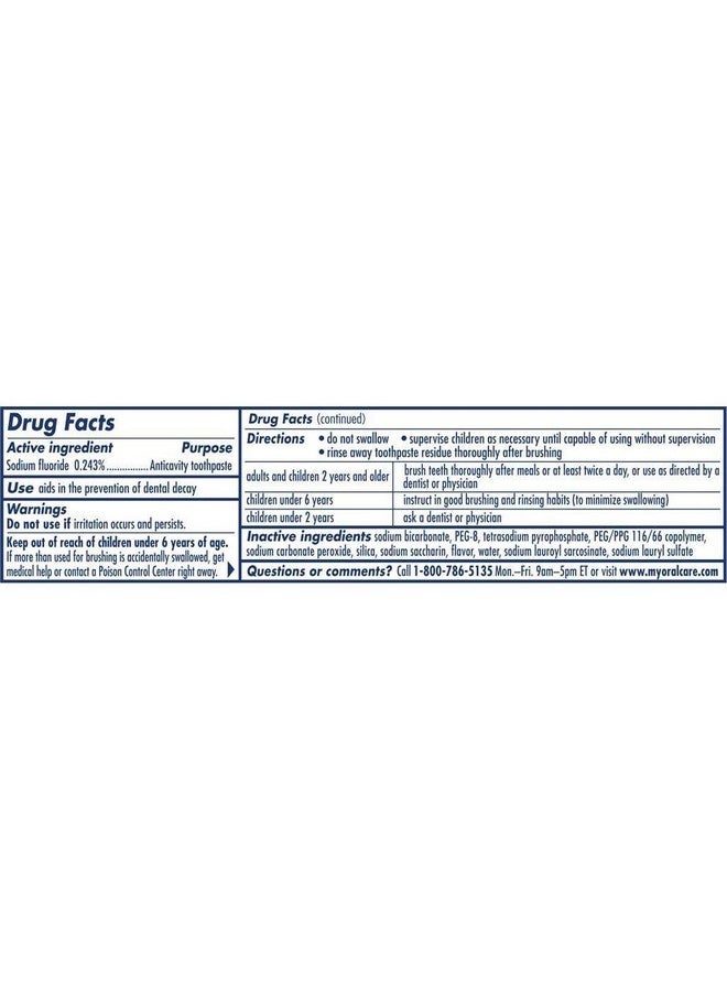 Complete Care Toothpaste Original Flavor 5.5 Oz ( Pack Of 10)