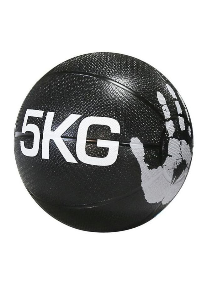 Rubberized Medicine Ball - 5 Kg 5kg