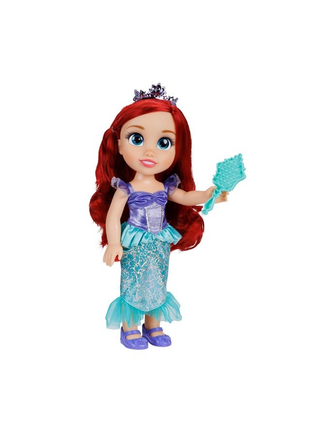 D100 My Friend Ariel Doll 14 Inch Tall Includes Removable Outfit Tiara Shoes & Brush