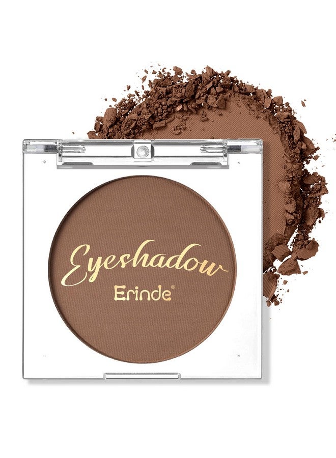 Single Brown Matte Eyeshadow Palette Velvet Eye Shadow Compact Powder Natural Makeup Longlasting Eye Makeup Ultrablendable Pigmented Color Vegan Formula 03 Cocoa Brown