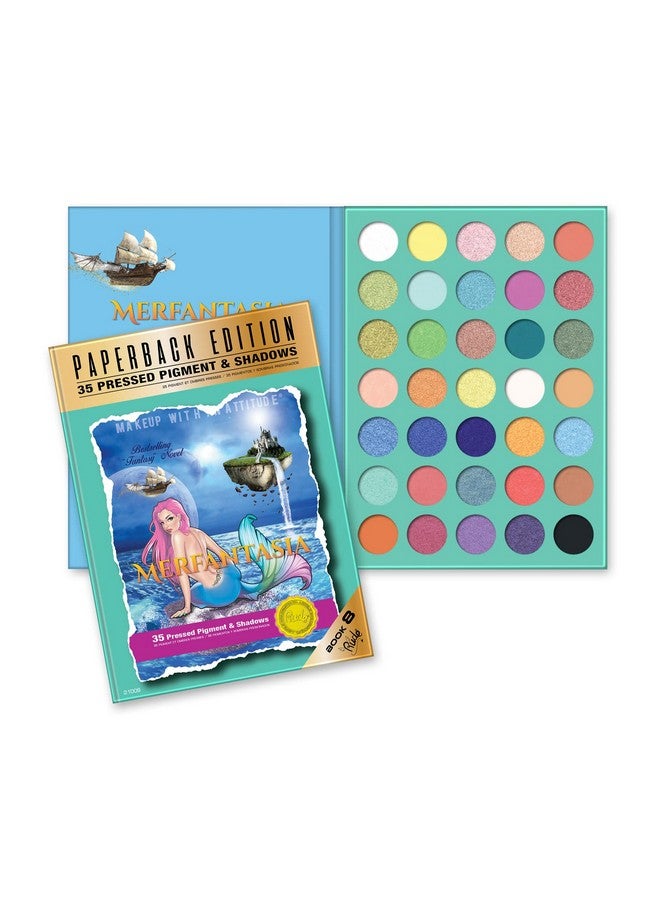 Merfantasia Vegan Eyeshadow Palettepaperback Edition