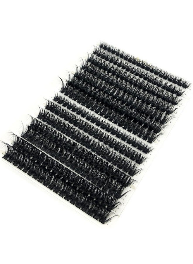 30D40D50D60D80D Mink Eyelashes 280 Bundles Natural Eyelash Extension 3D Russia Volume Individual Eyelash Cluster Makeup Tools Lashes (60D 80Dd Curl0.07Mmmix)