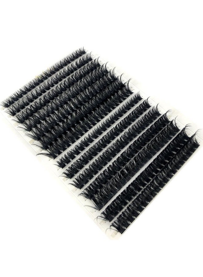 30D40D50D60D80D Mink Eyelashes 280 Bundles Natural Eyelash Extension 3D Russia Volume Individual Eyelash Cluster Makeup Tools Lashes (60D 80Dd Curl0.07Mmmix)