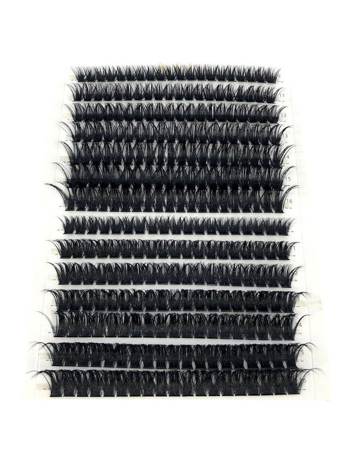 30D40D50D60D80D Mink Eyelashes 280 Bundles Natural Eyelash Extension 3D Russia Volume Individual Eyelash Cluster Makeup Tools Lashes (60D 80Dd Curl0.07Mmmix)