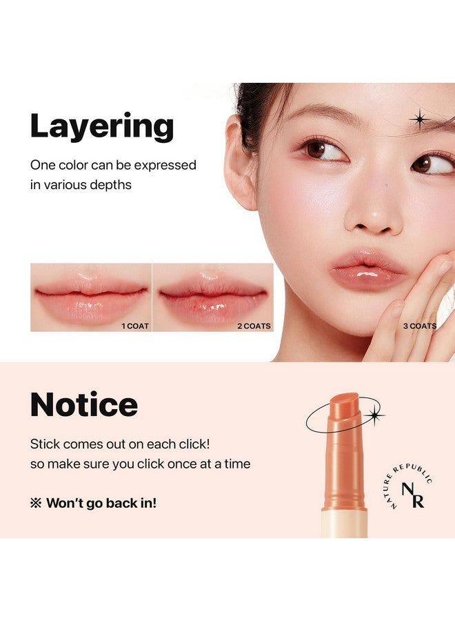 Honey Melting Lip (01 Apricot) Kbeauty Lip Plumper Tint Balm Korean Lip Glosscute Glow