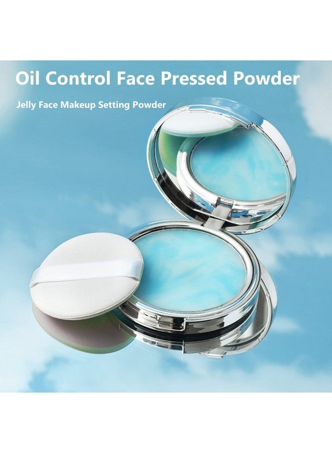 Oil Control Face Pressed Powder Jelly Pressed Powder Face Makeup Setting Powder Powder Free Delicate And Skinfriendly Flawless Matte Long Lasting Finishing Lightweight Waterproof Face Cosmetics