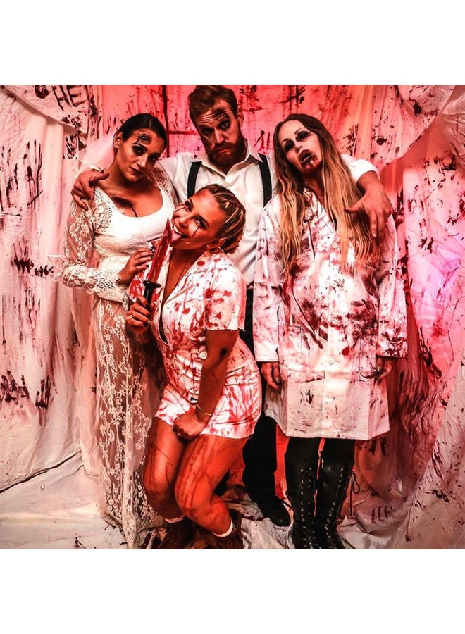 Halloween Fake Blood Makeup Kitedible Fake Blood Gel 1.06Oz + Fake Blood Spray 1.76Oz + Coagulated Blood 1.06Oz Realistic Washable Special Effects Sfx Makeup Set For Zombie Vampire Monster Cosplay