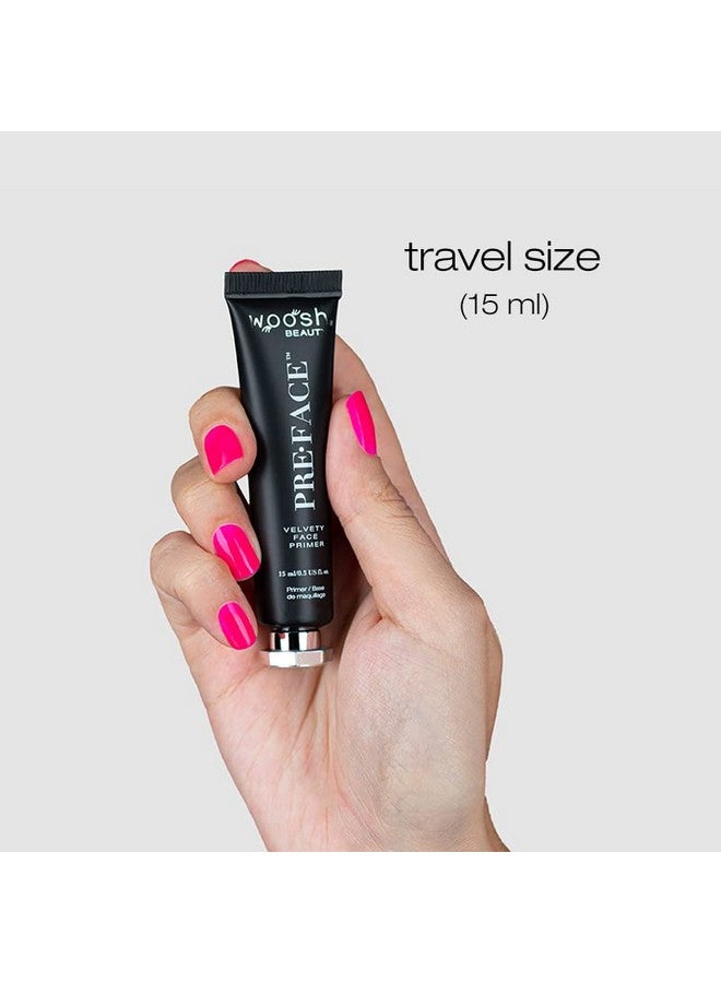 Beauty Pre•Face Primer Hydrating & Long Lasting Vegan Pore Minimizer Grips Your Makeup (Travel 15 Ml)