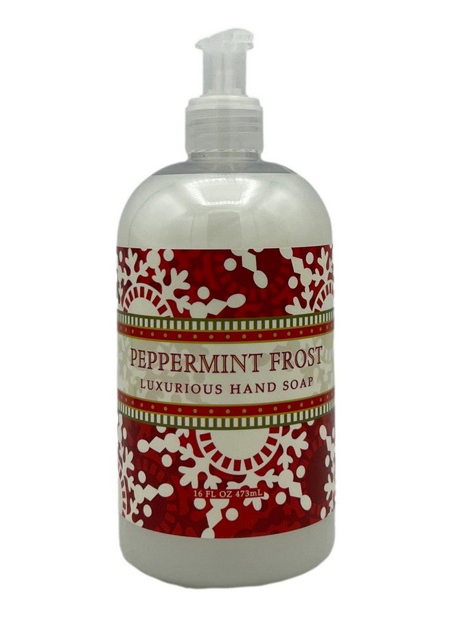 Greenwich Bay Peppermint Frost Hand Soap With Shea Butter And Peppermint Oil 16Oz