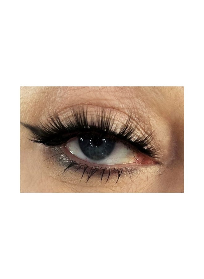 Blingalong Lashes Rhinestone Eyelashes For A Full And Flirty Look Perfectly Curled False Lashes Cruelty Free & Vegan (1 Pair)