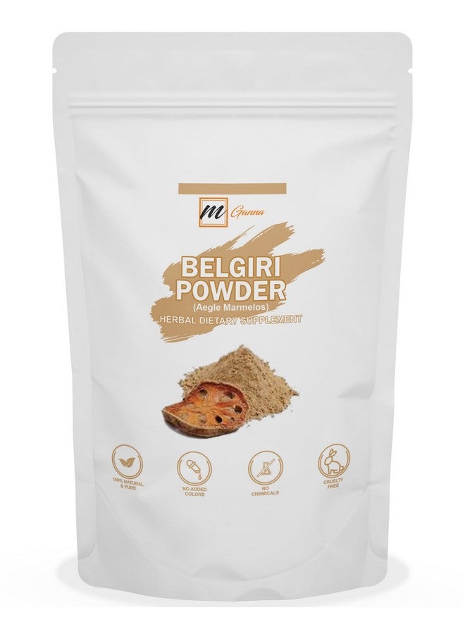 100% Natural Belgiri Aegle Marmelos Bael Phal Dry Bel Wood Apple Powder For Healthy Hair And Skin 227 Gms0.5 Lbs