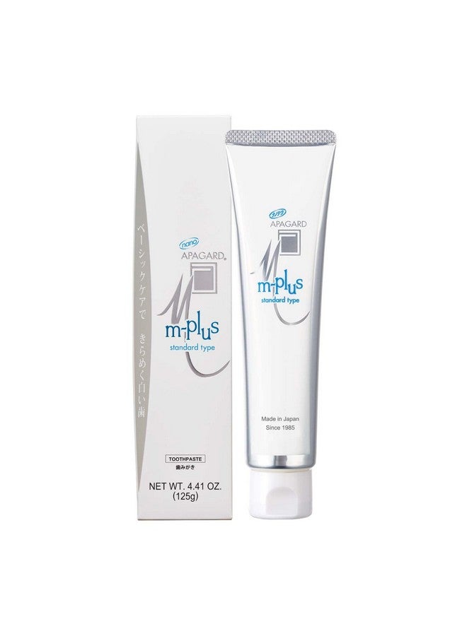 ® Mplus Sangi'S Nanohydroxyapatite Toothpaste For Naturally Whiter Teeth No Fluoride For Family Use 125G4.4 Oz Mild Mint Flavor