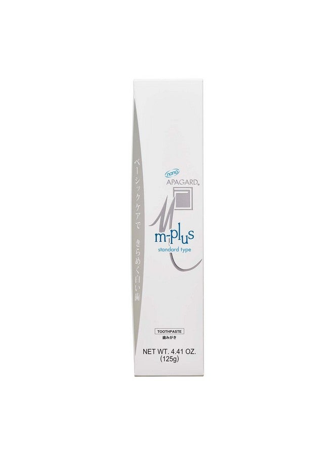 ® Mplus Sangi'S Nanohydroxyapatite Toothpaste For Naturally Whiter Teeth No Fluoride For Family Use 125G4.4 Oz Mild Mint Flavor