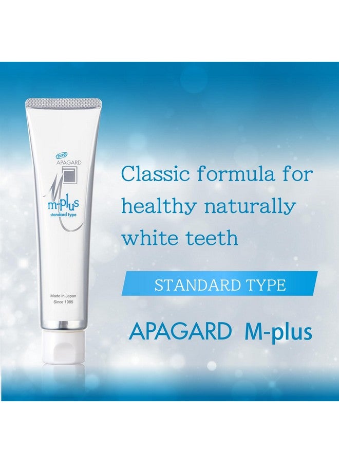 ® Mplus Sangi'S Nanohydroxyapatite Toothpaste For Naturally Whiter Teeth No Fluoride For Family Use 125G4.4 Oz Mild Mint Flavor