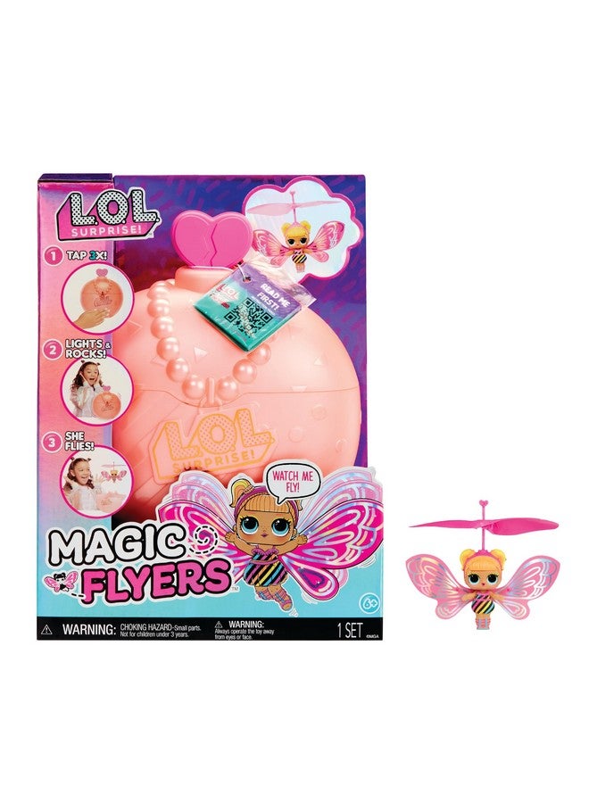 Magic Flyers: Flutter Star Hand Guided Flying Doll Collectible Doll Touch Bottle Unboxing Great Gift For Girls Age 6+ Multicolor