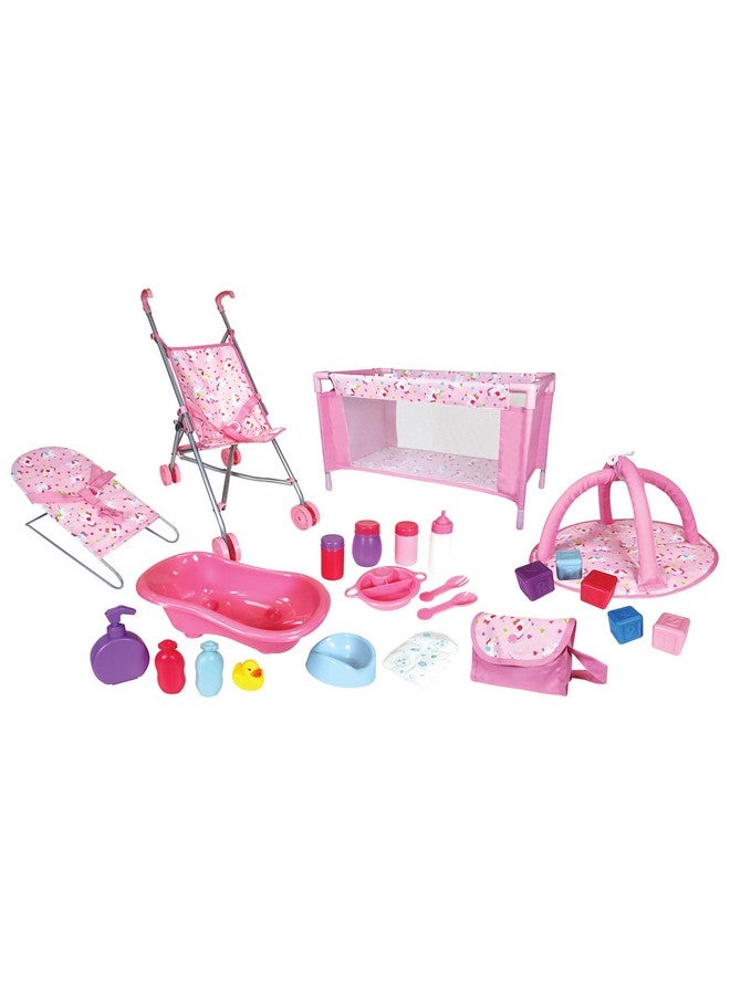 Baby Doll24 Piece Nursery Play Set
