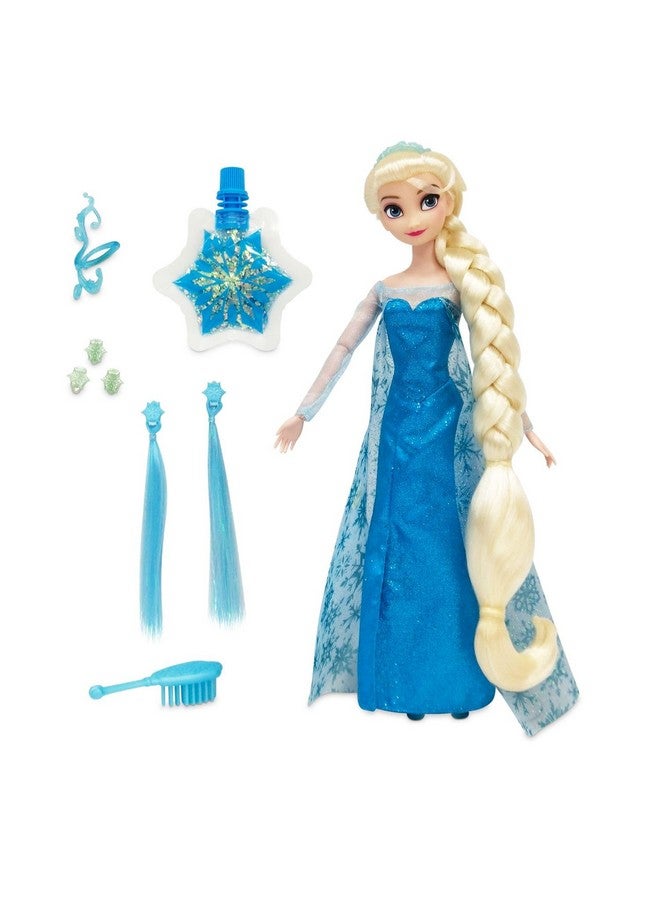 Store Official Elsa Hair Play Dollfrozen11 Inchinteractive Hairstyling Funrecreate Enchanted Looks For Frozen Fans & Collectorsdurable & Kidfriendly