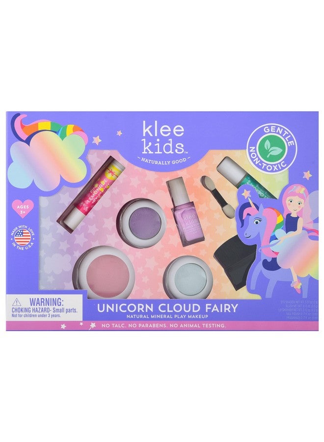 Luna Star Naturals Klee Kids Deluxe Play Makeup Kit. Gentle And Nontoxic. Made In Usa. (Unicorn Cloud Fairy)