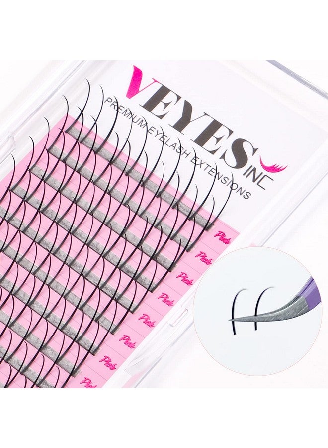 Spikes Lash Extensions 0.07 C Curl 816Mm Mixed Length Premium Eyelashes Tray Professional Supplies For Lash Techs (Matte Black)