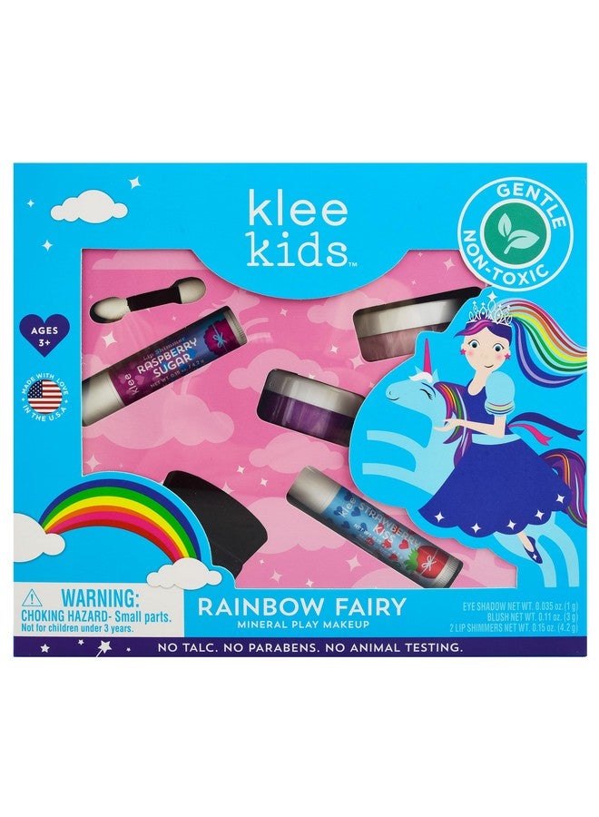 Luna Star Klee Kids Play Makeup Kit. Gentle And Nontoxic. Kidfriendly. Made In Usa. (Rainbow Fairy)